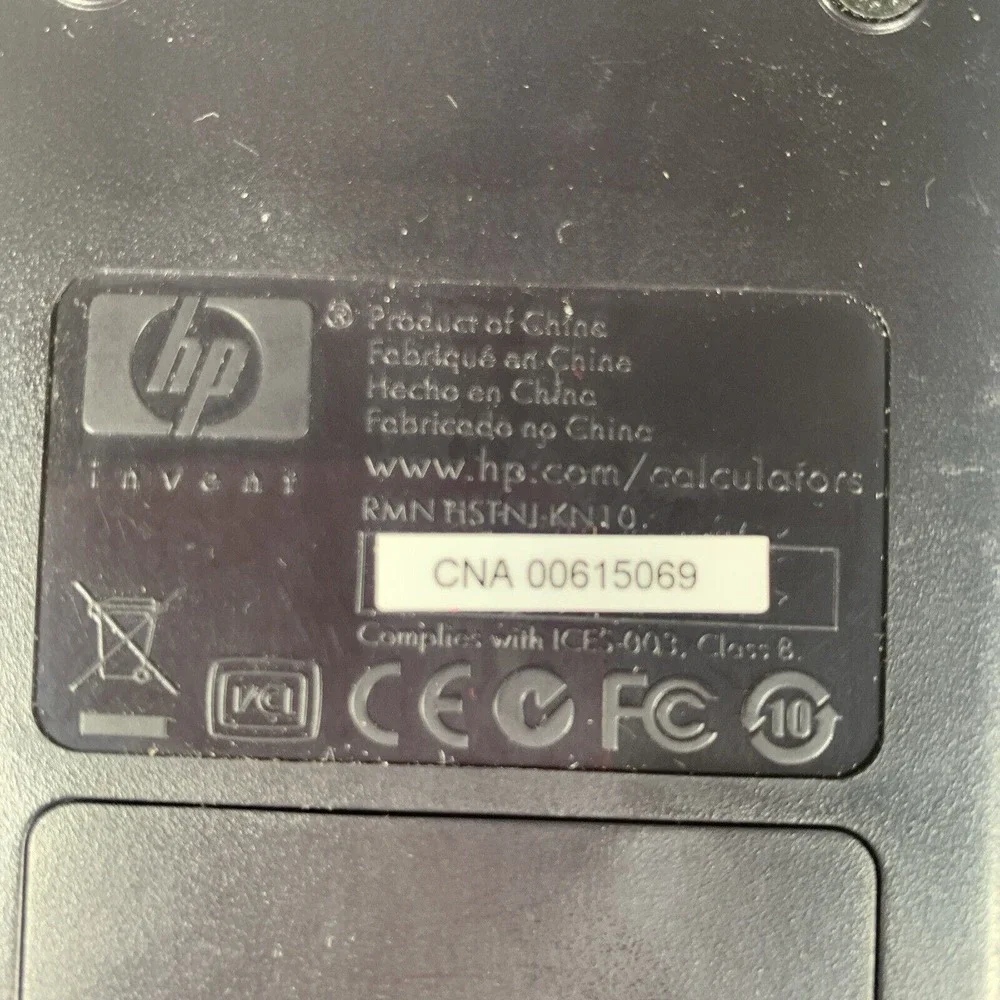 Hewlett Packard HP-10BII Plus Financial Calculator